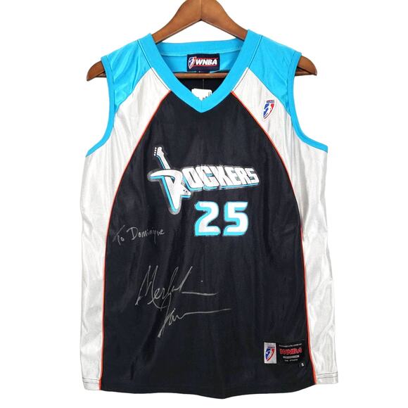 NWT Vintage WNBA Jersey SIGNED Jones - S - Picture 1 of 5